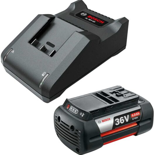 Bosch Genuine BLUE and GREEN 36v Cordless Li-ion Battery 4ah and Charger