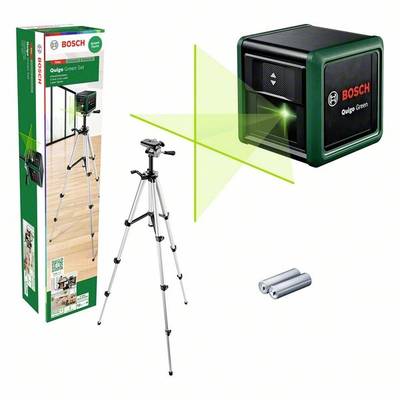 Bosch Home and Garden Quigo Green Set Cross line laser