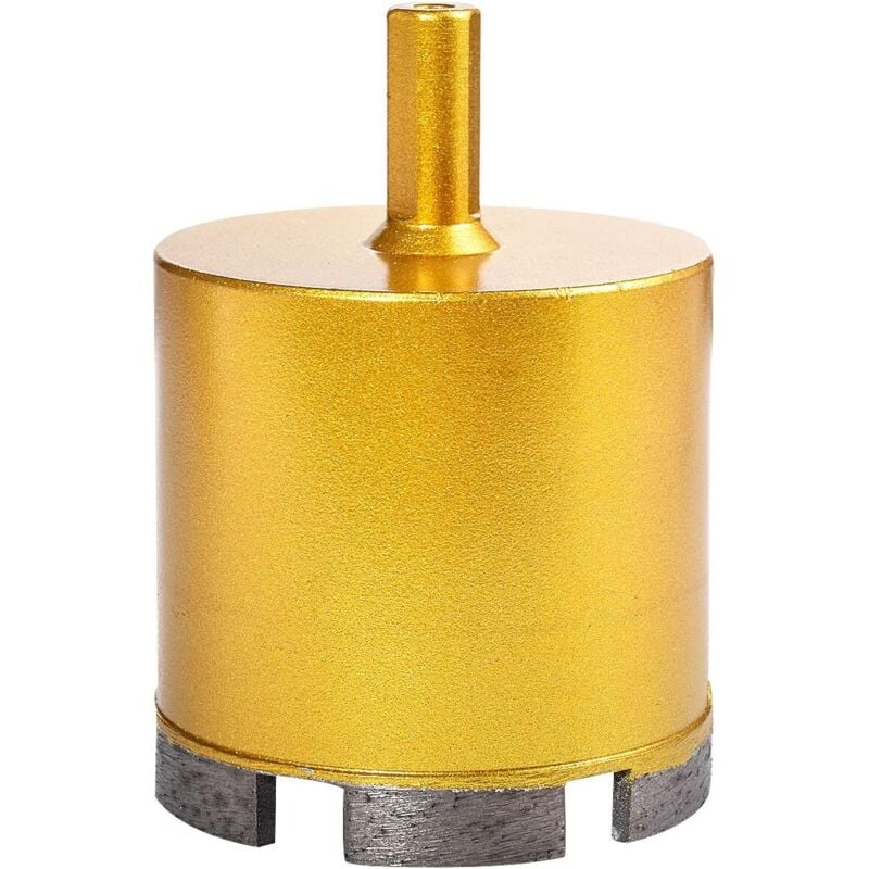 65mm Diamond Hole Saw, Slate Porcelain Marble Hollow Drill Bit for Glass, Ceramic, Porcelain, Tile, Marble, Granite (65mm Diameter)