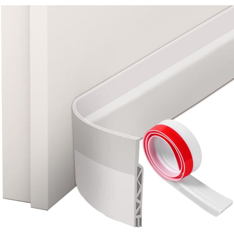 Tinor - Insulating Door Bottom, Door Draught Excluder, Soundproof Door Draught Excluder for Doors 100 cm, Front Door Seal, Door Seal to Stop Cold Air