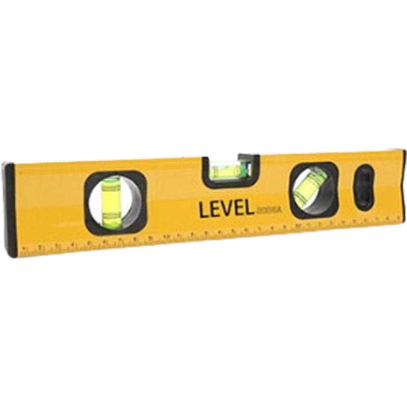 Strong magnetic solid level measuring tool 300mm Yellow