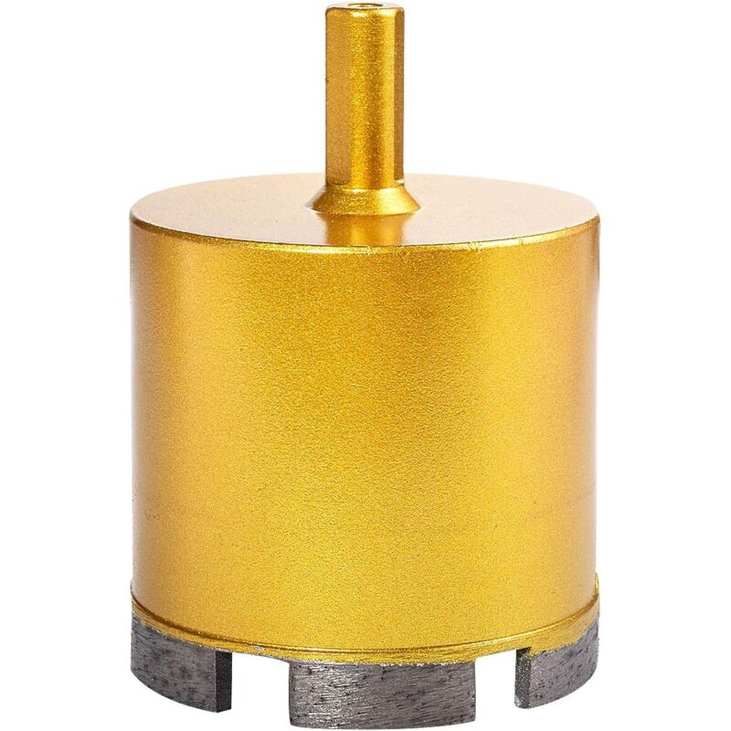 Tinor - 65mm Diamond Hole Saw, Slate Porcelain Marble Hollow Drill Bit for Glass, Ceramic, Porcelain, Tile, Marble, Granite (65mm Diameter)
