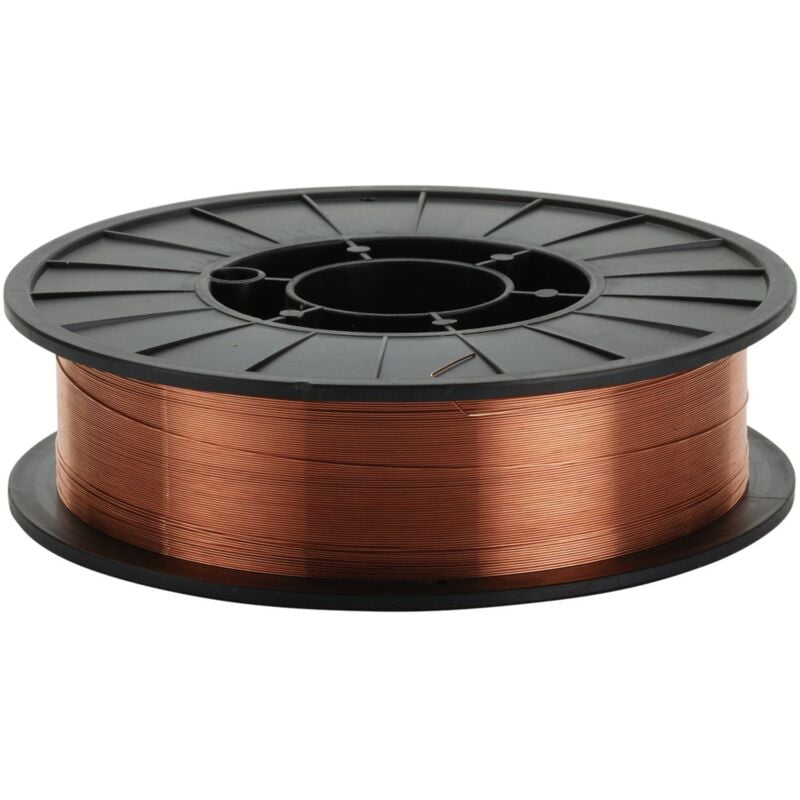 0.6mm Mild Steel mig Wire - 5Kg (77175) - Draper