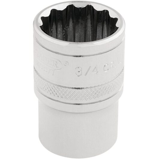 1/2 Square Drive Hi-Torq&174 12 Point Socket (3/4) (33660) - Draper