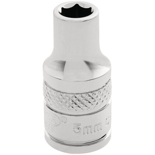 1/4 Square Drive Hi-Torq&174 6 Point Socket (5.0mm) (32427) - Draper