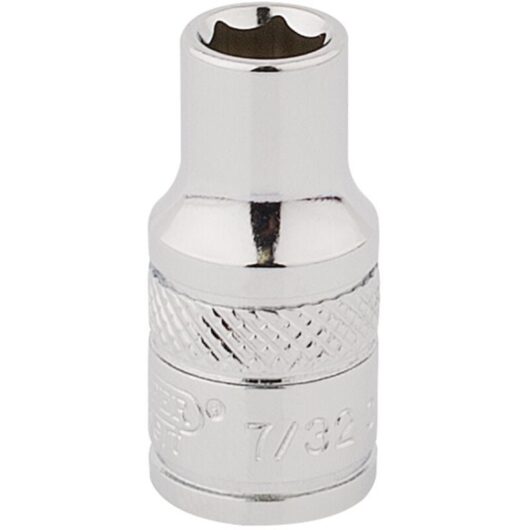 1/4 Square Drive Hi-Torq&174 6 Point Socket (7/32) (48371) - Draper