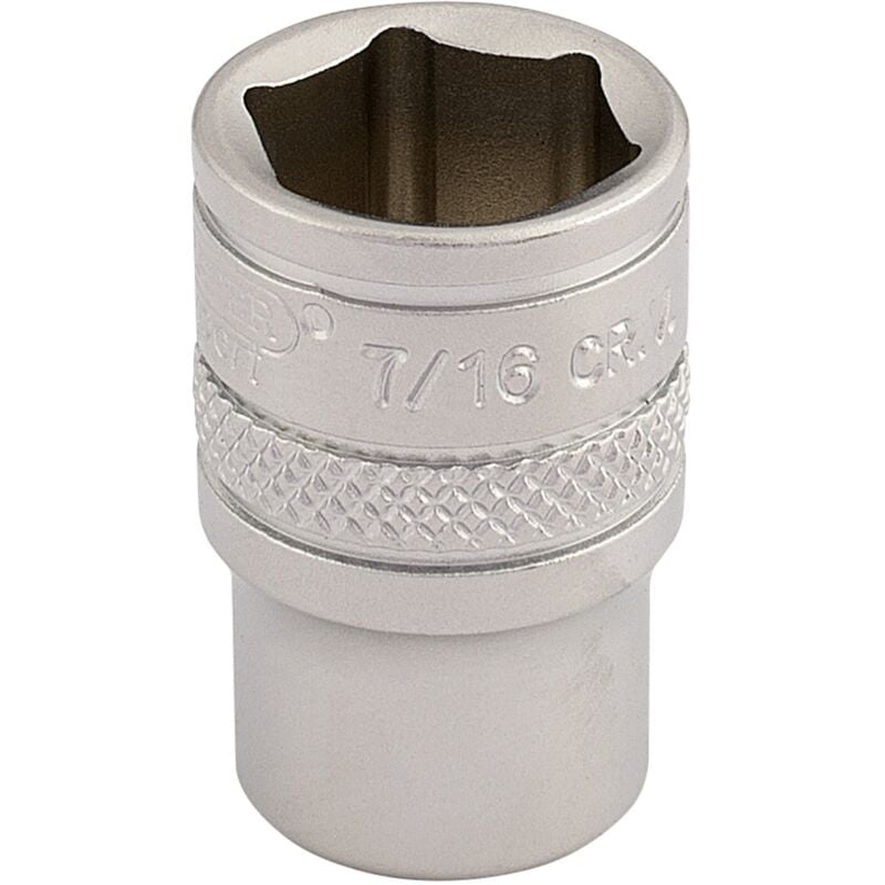 1/4 Square Drive Imperial Socket (7/16) (16525) - Draper