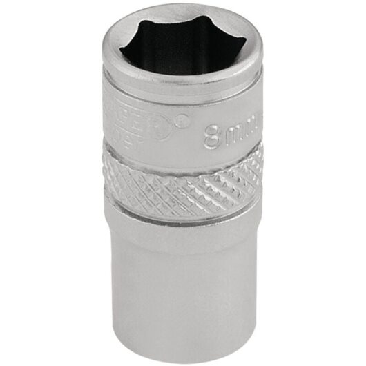 1/4' Square Drive Socket (8mm) (16513) - Draper