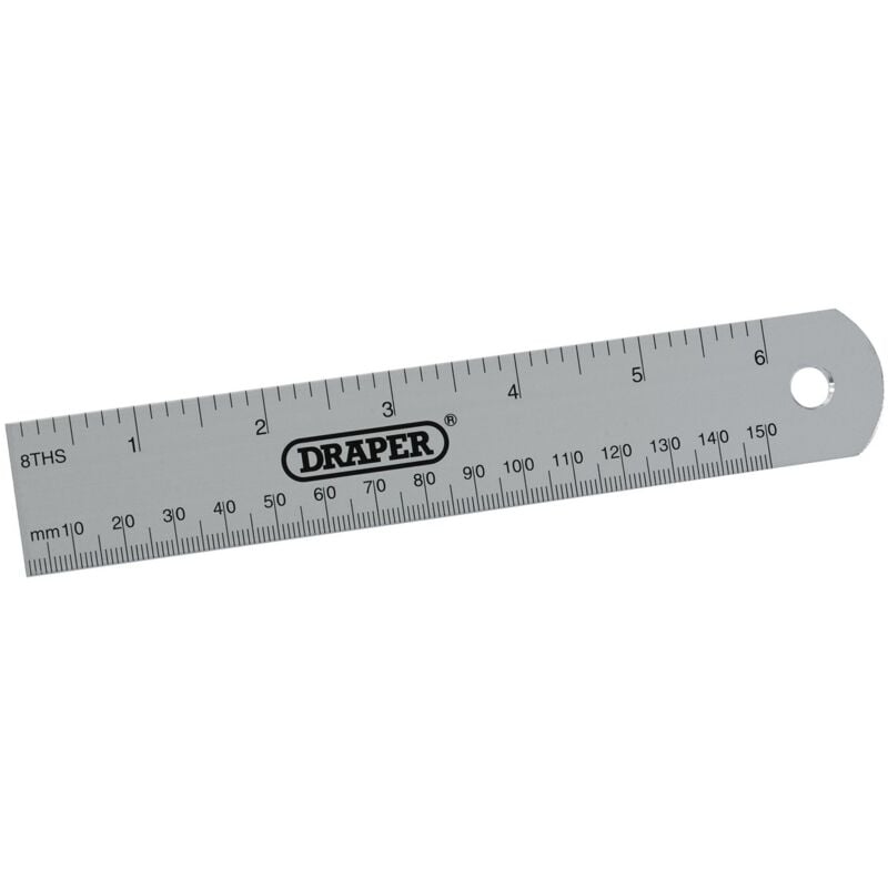 152mm/6Aluminium Rule (52396) - Draper