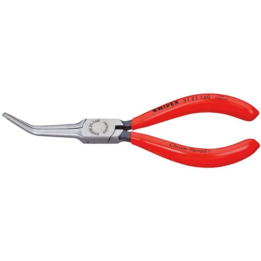160mm Bent Needle Nose Pliers (55738) - Knipex