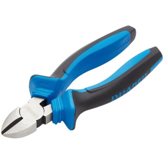 160mm Soft Grip Diagonal Side Cutter (44145) - Draper