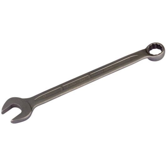 17mm Stainless Steel Combination Spanner (44016) - Long Handle, Durable Elora Elongated Design for Professional and DIY Use