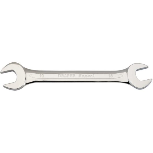 18mm x 19mm Open End Spanner (55719) - Draper Expert