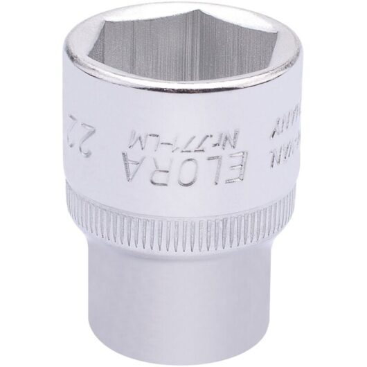 22mm 1/2' Square Drive Elora Hexagon Socket (15311)