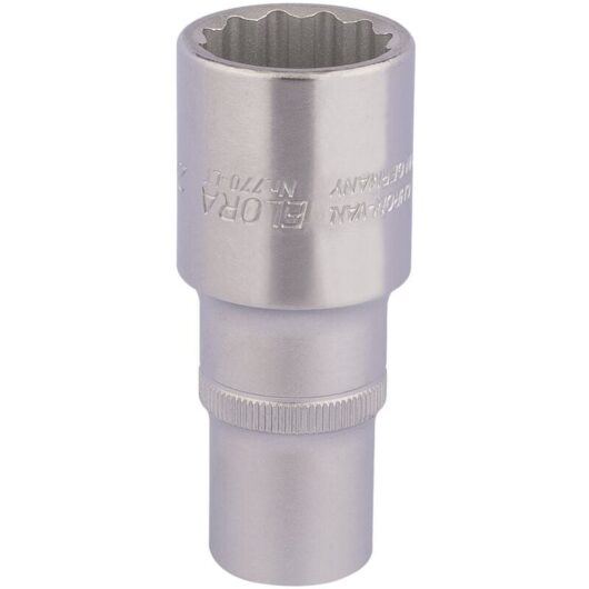 24mm 1/2 Square Drive Elora Deep Bi-Hexagon Socket (11937)