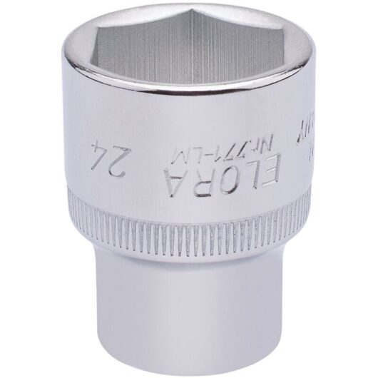 24mm 1/2 Square Drive Elora Hexagon Socket (15313)
