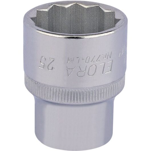 25mm 1/2 Square Drive Elora Bi-Hexagon Socket (24707)