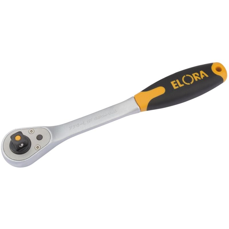 270mm 1/2' Square Drive Elora Quick Release Soft Grip Reversible Ratchet (55536)