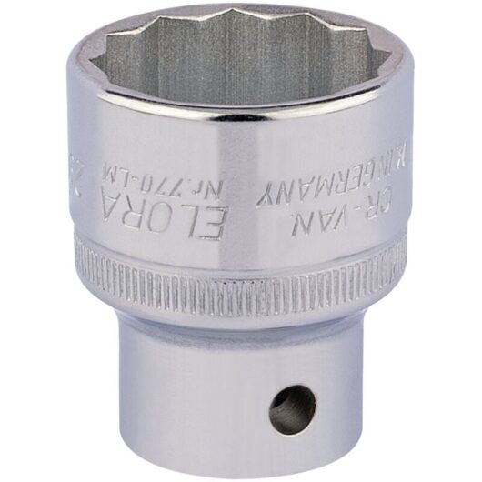 29mm 1/2 Inch Drive Bi-Hexagon Socket (Model 24749) by Draper - High-Quality Metric Square Drive Tool for Automotive and Mechanical Applications