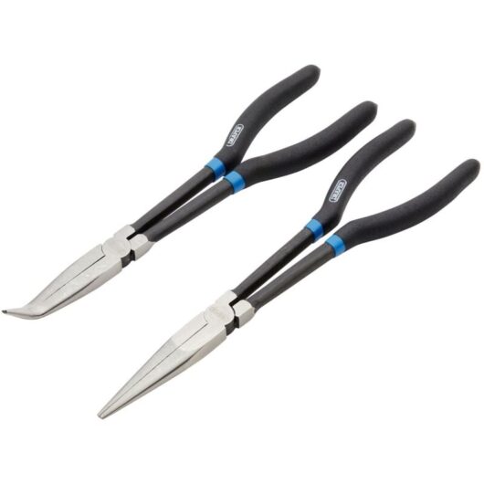 2Pc Long Reach Pliers.Str/Bent - 69287