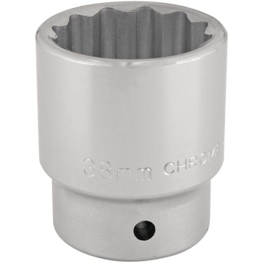 3/4 Square Drive 12 Point Socket (38mm) (16703) - Draper