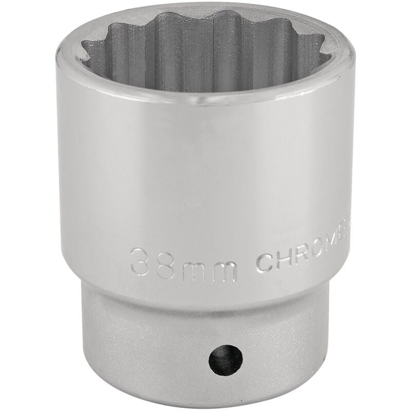 3/4 Square Drive 12 Point Socket (38mm) (16703) - Draper