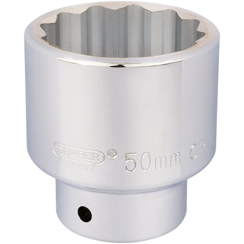 3/4 Square Drive 12 Point Socket (50mm) (16707) - Draper