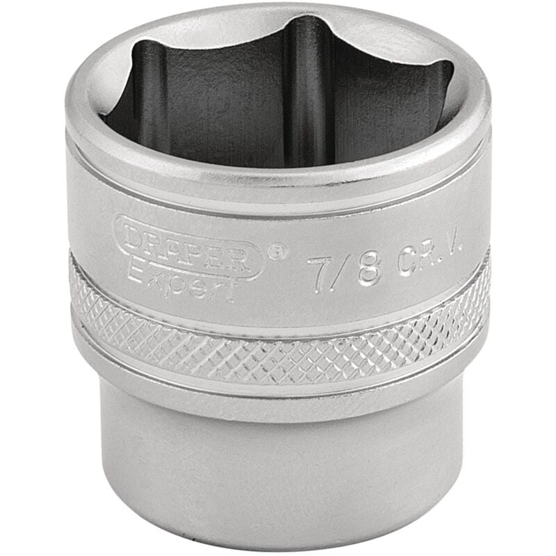 3/8 Square Drive 6 Point Imperial Socket (7/8) (16576) - Draper