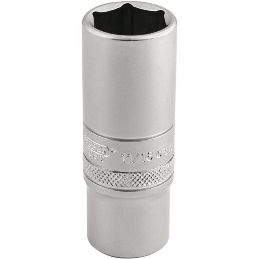 3/8' Square Drive 6 Point Metric Deep Socket (17mm) (16585) - Draper