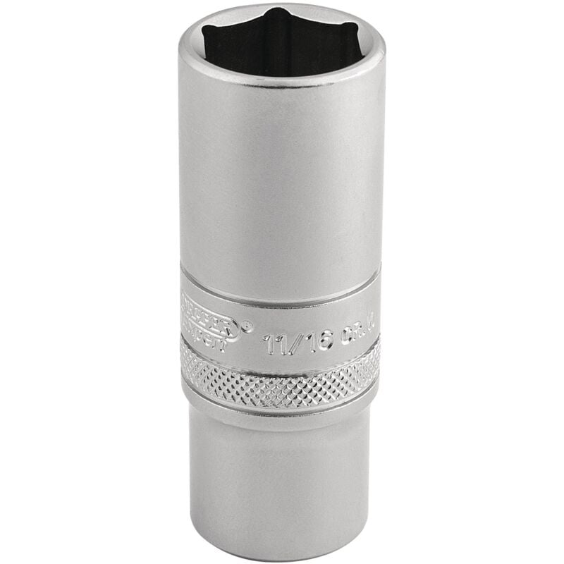 3/8' Square Drive 6 Point Metric Deep Socket (17mm) (16585) - Draper