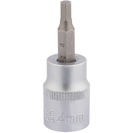 3/8 Square Drive Socket with Hexagonal Bit (4mm) (16282) - Draper