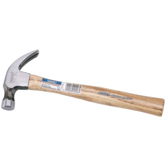 450G (16oz) Hickory Shaft Claw Hammer (42496) - Draper