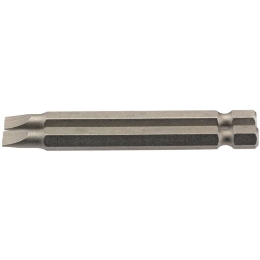5.5mm 1/4 Hex. Plain Slot Insert Bit 75mm Long x 2 (64296) - Draper
