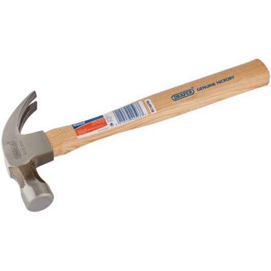 560G (20oz) Hickory Shaft Claw Hammer (42503) - Draper