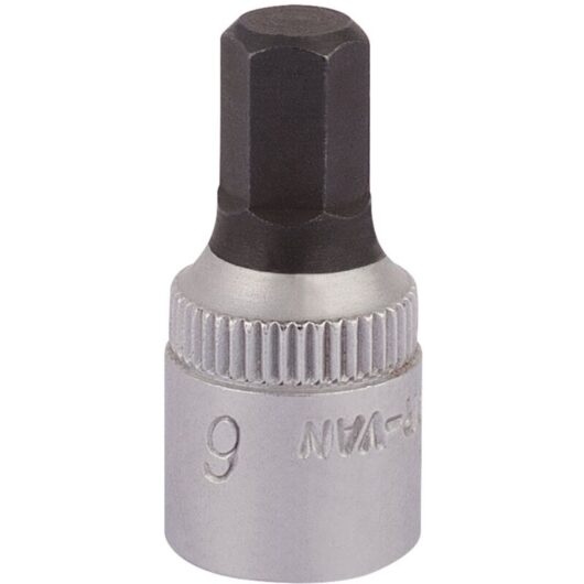 6mm 1/4 Square Drive Elora Hexagon Screwdriver Socket (11127)