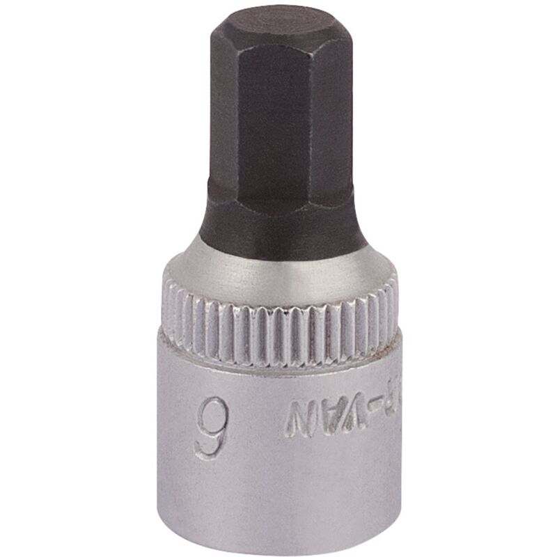 6mm 1/4 Square Drive Elora Hexagon Screwdriver Socket (11127)