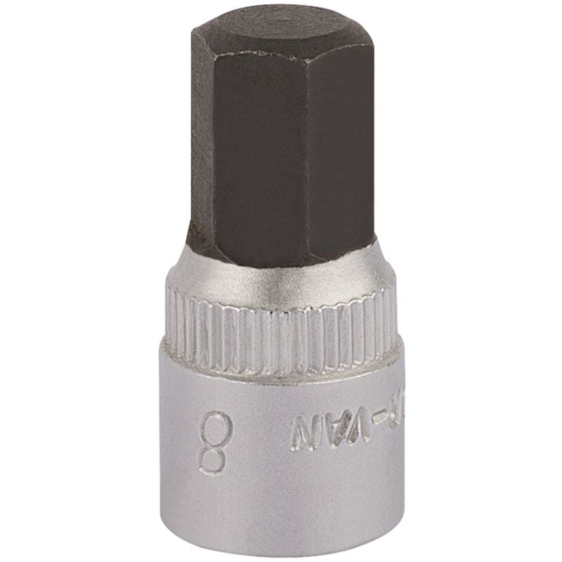 8mm 1/4 Square Drive Elora Hexagon Screwdriver Socket (11128)