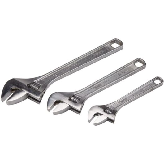 Adjustable Wrench Set (3 Piece) (70409)