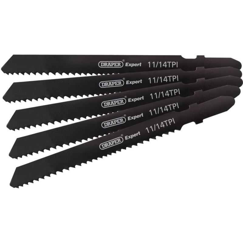 DT118B 92mm Jigsaw Blade Set (5 Piece) (81730) - Draper