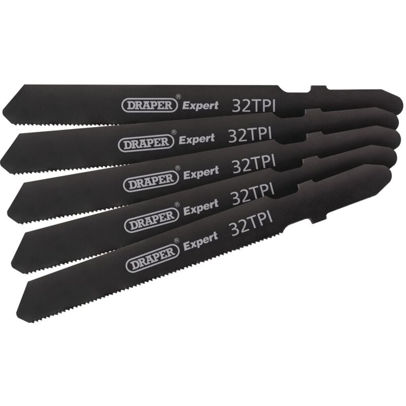 DT118G 92mm Jigsaw Blade Set (5 Piece) (81731) - Draper