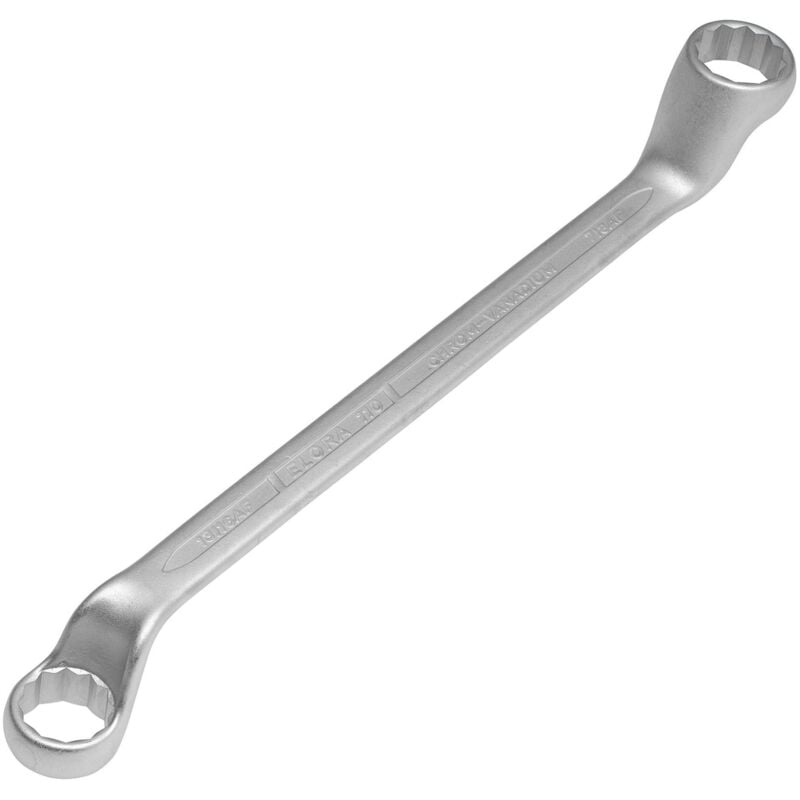 Draper 05822 13/16 x 7/8-Inch Elora Deep Crank Imperial Ring Spanner for Heavy-Duty Mechanical and Automotive Use