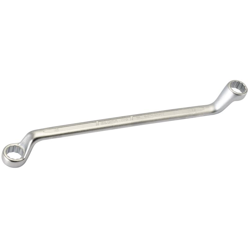 Draper 06151 13mm x 14mm Elora Deep Crank Metric Ring Spanner - Heavy-Duty, Precision-Engineered Hand Tool for Automotive and Mechanical Repairs