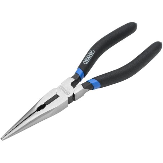 Draper 07052 200mm Long Nose Pliers for Precision and Versatile Use