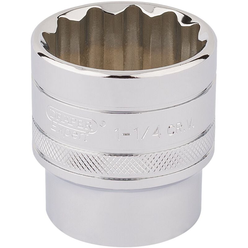 Draper - 1/2 Square Drive Hi-Torq&174 12 Point Socket (1.1/4) (33729)