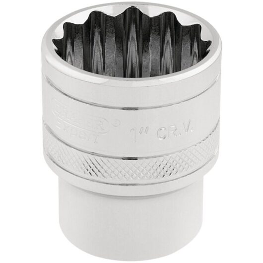 Draper - 1/2' Square Drive Hi-Torq® 12 Point Socket (1') (33725)