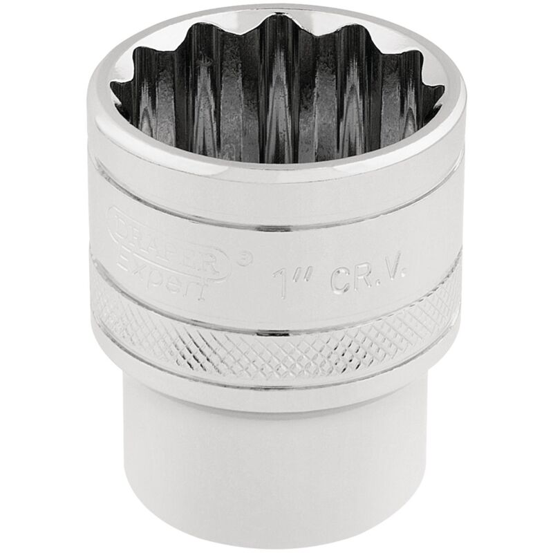 Draper - 1/2' Square Drive Hi-Torq® 12 Point Socket (1') (33725)