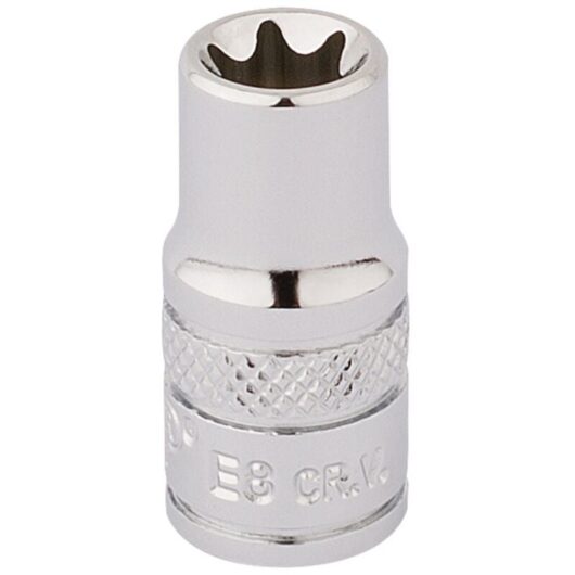 Draper 1/4" Square Drive TX-STAR® Socket (E8) - Model 34132
