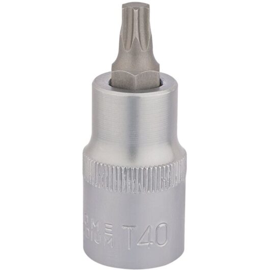Draper 16312 T40 x 55mm 1/2" Square Drive TX-STAR® Socket Bit