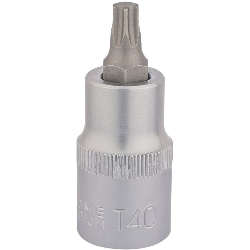 Draper 16312 T40 x 55mm 1/2" Square Drive TX-STAR® Socket Bit