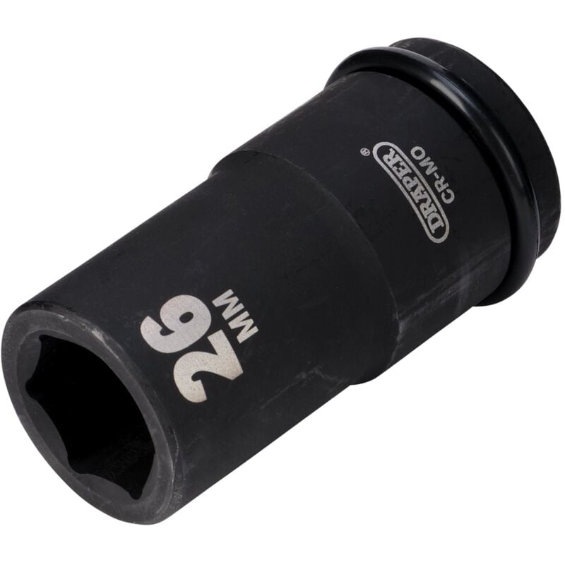 Draper 26mm Hi-Torq® Deep Impact Socket for 3/4-Inch Square Drive
